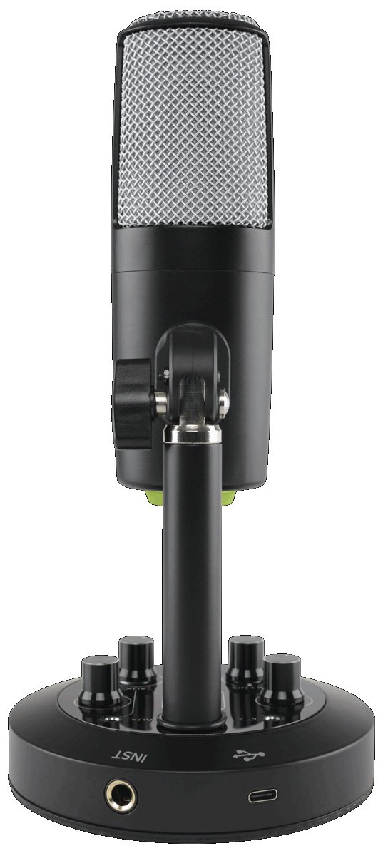 Mackie Chromium USB Condenser Microphone with Built-In 2-Channel Mixer - view 5