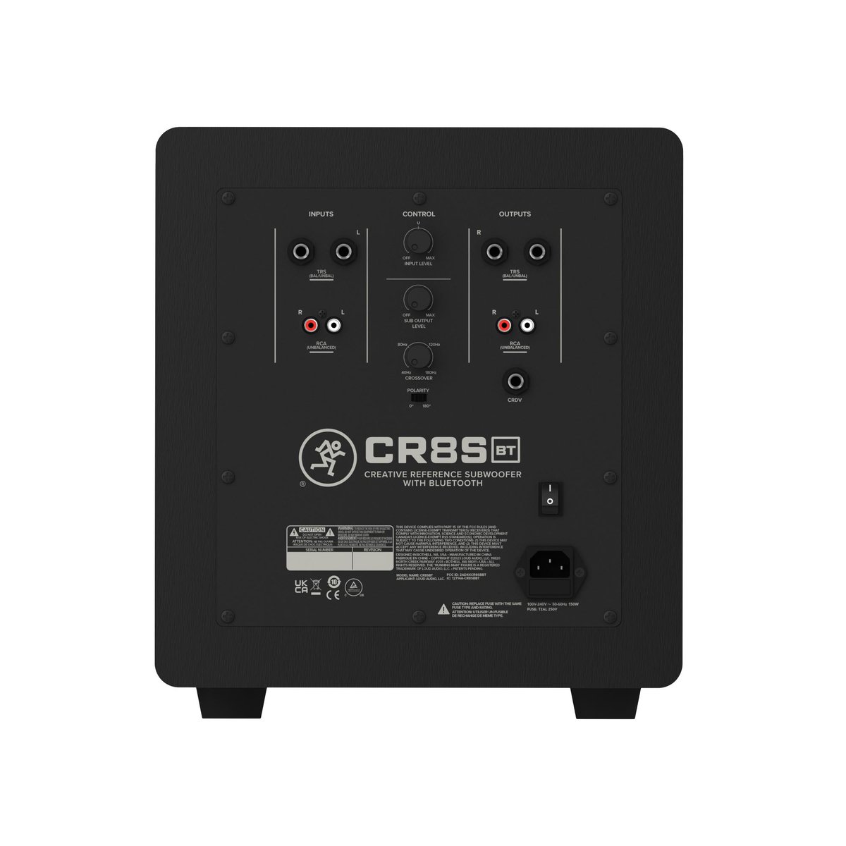 Mackie CR8S-BT 8-Inch Powered Studio Subwoofer - view 4