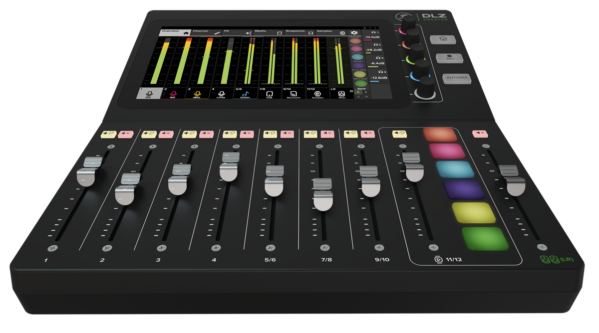 Mackie DLZ Creator Adaptive Digital Mixer for Podcasting and Streaming - view 6