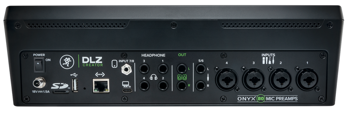 Mackie DLZ Creator Adaptive Digital Mixer for Podcasting and Streaming - view 7