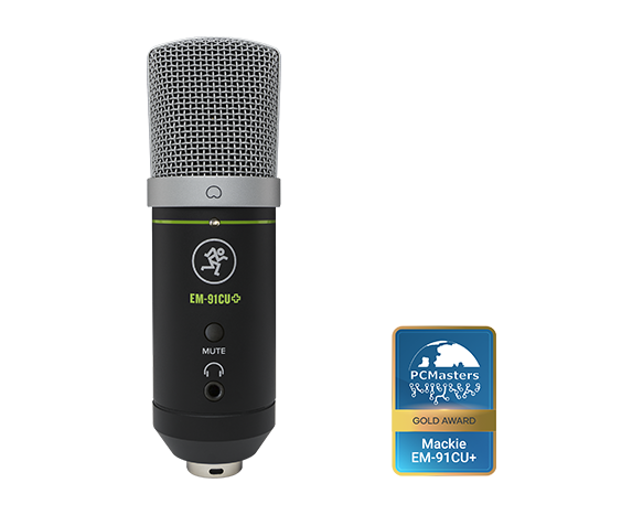 Mackie EM-91CU+ Large-Diaphragm USB Condenser Microphone