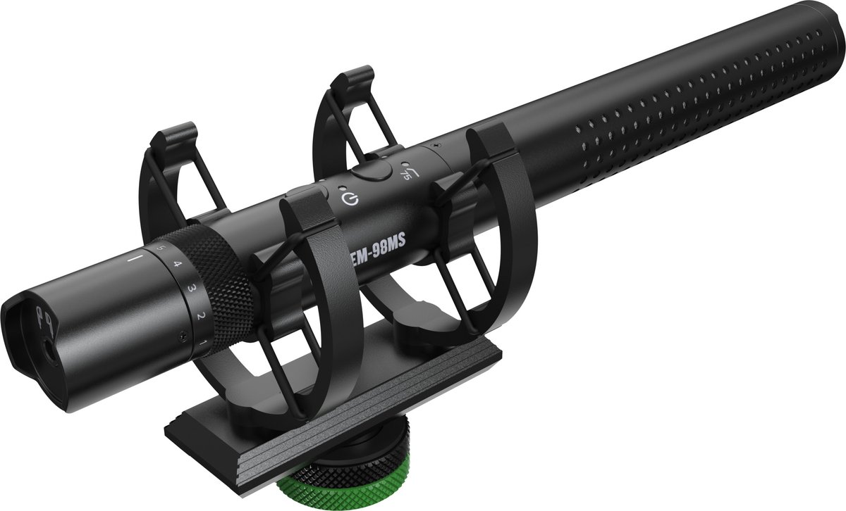 Mackie EM-98MS On-Camera Shotgun Microphone - view 4