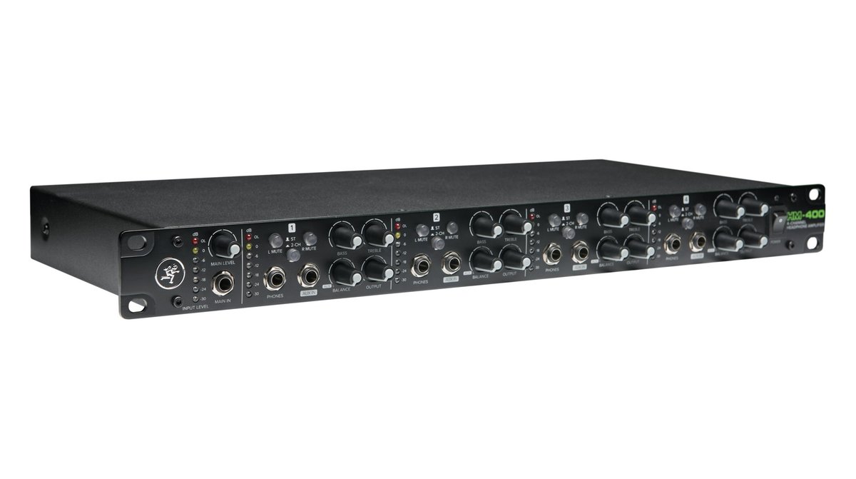 Mackie HM-400 4-Channel Headphone Amplifier - view 2