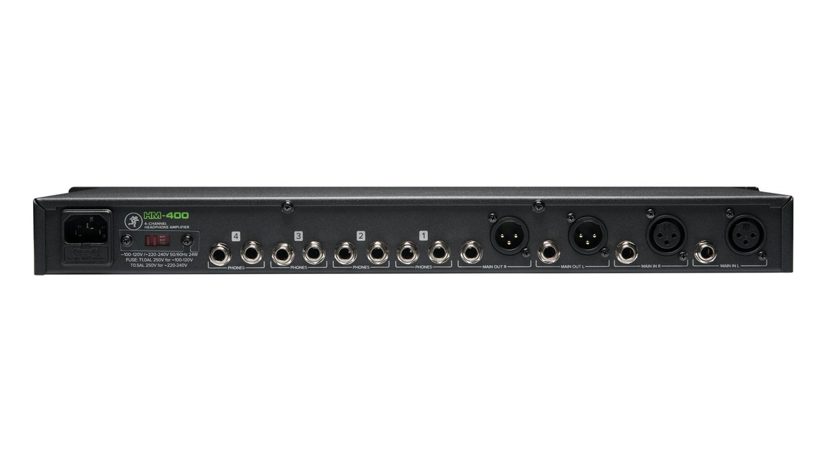 Mackie HM-400 4-Channel Headphone Amplifier - view 4
