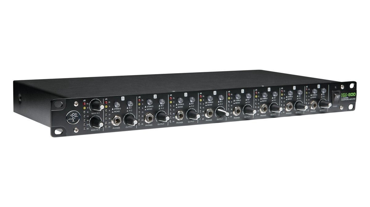 Mackie HM-800 8-Channel Headphone Amplifier - view 2
