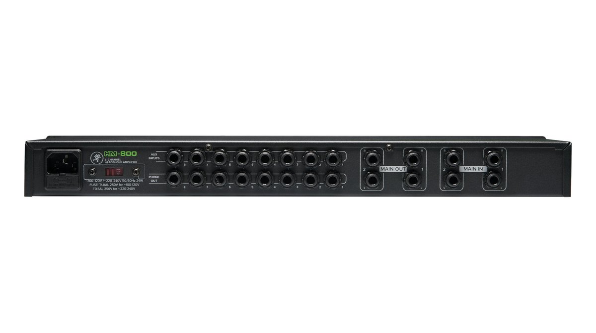 Mackie HM-800 8-Channel Headphone Amplifier - view 4