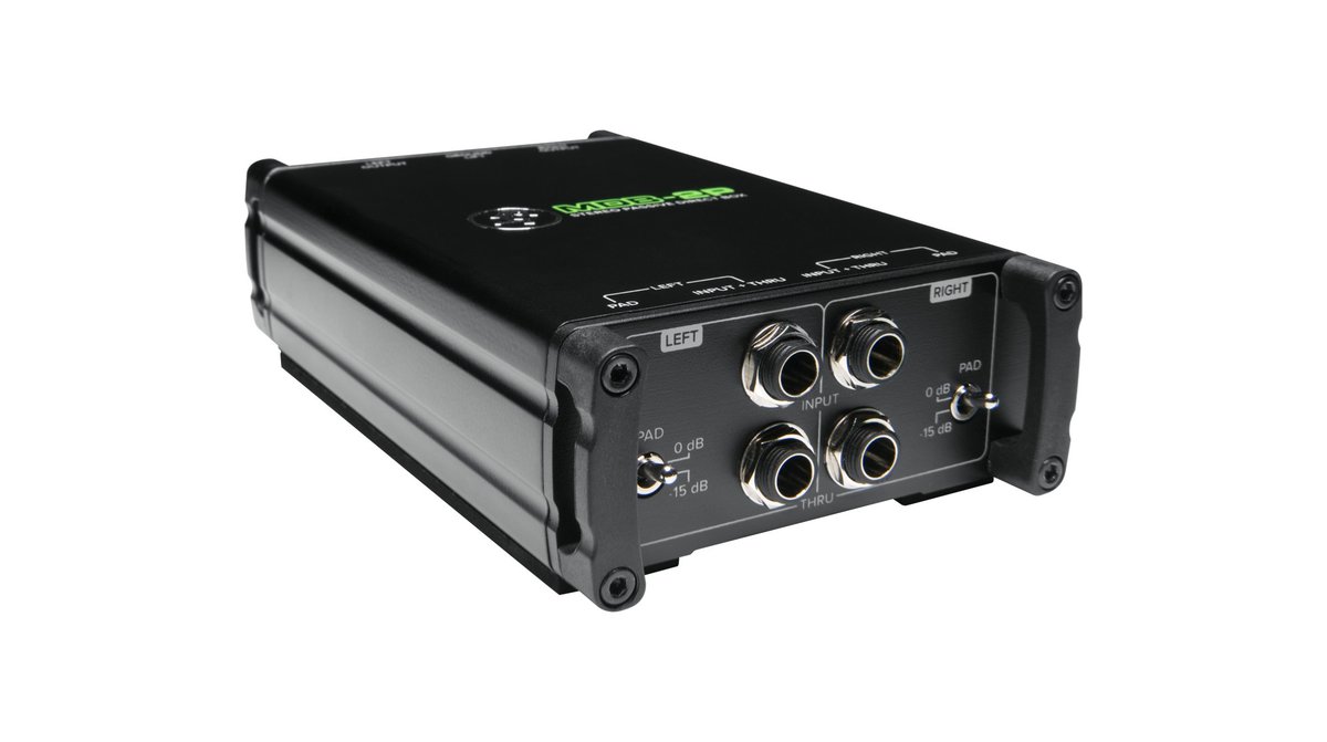 Mackie MDB-2P Passive Stereo Direct Box - view 2