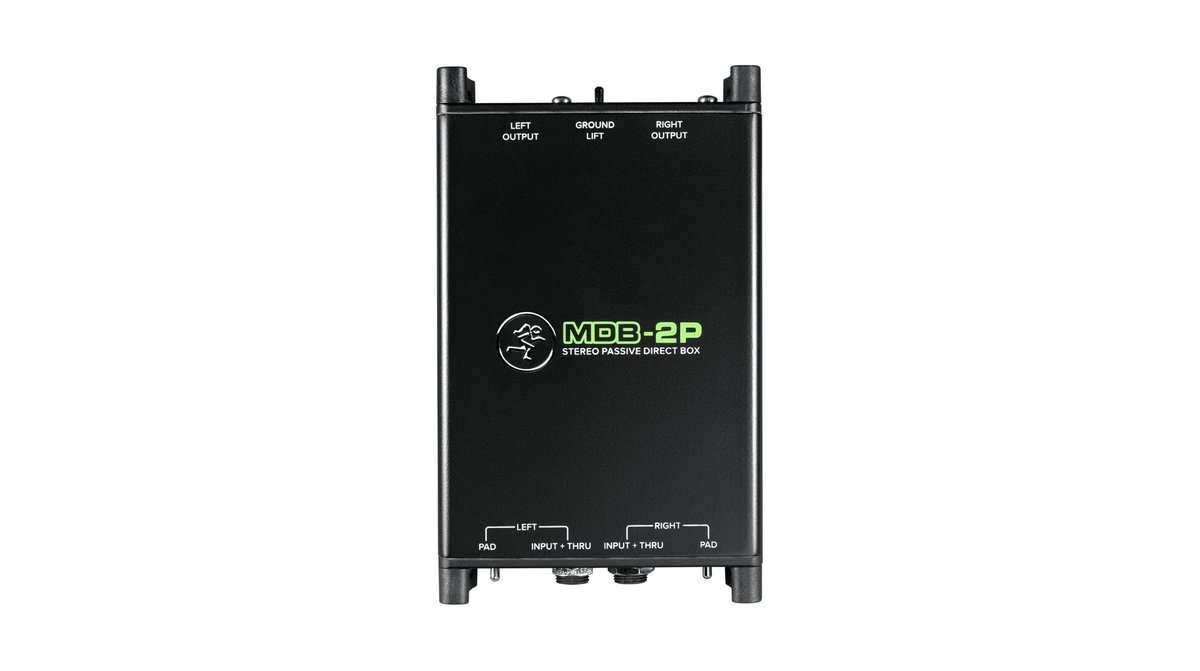 Mackie MDB-2P Passive Stereo Direct Box - view 5