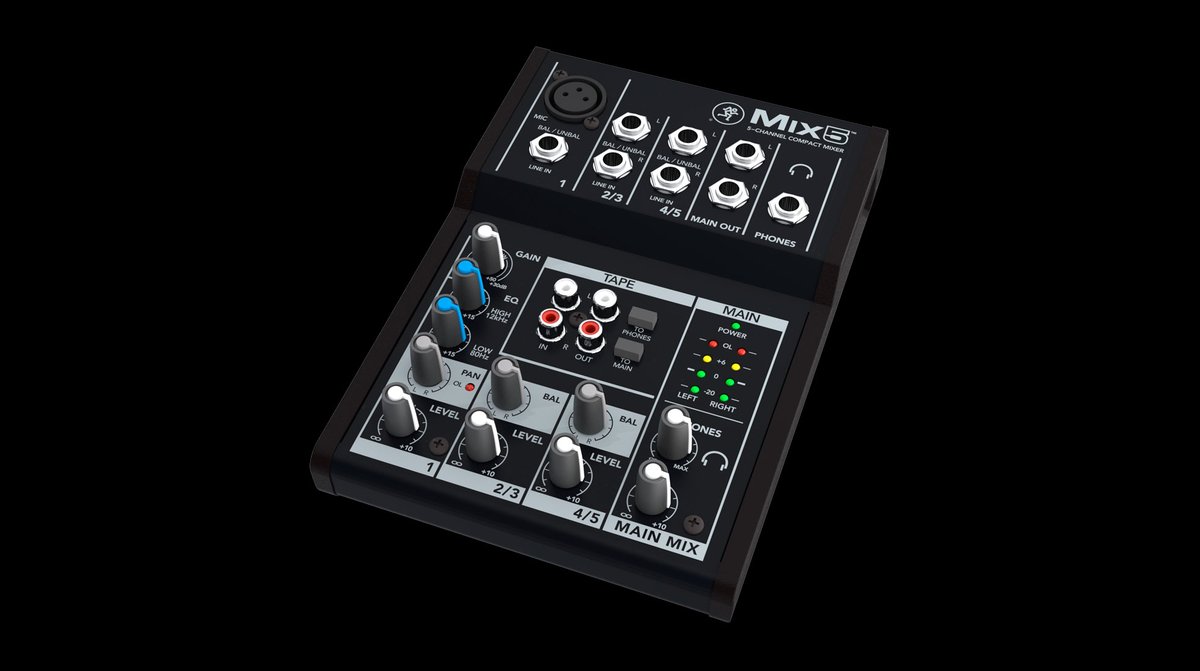 Mackie Mix5 5-Channel Compact Mixer product image