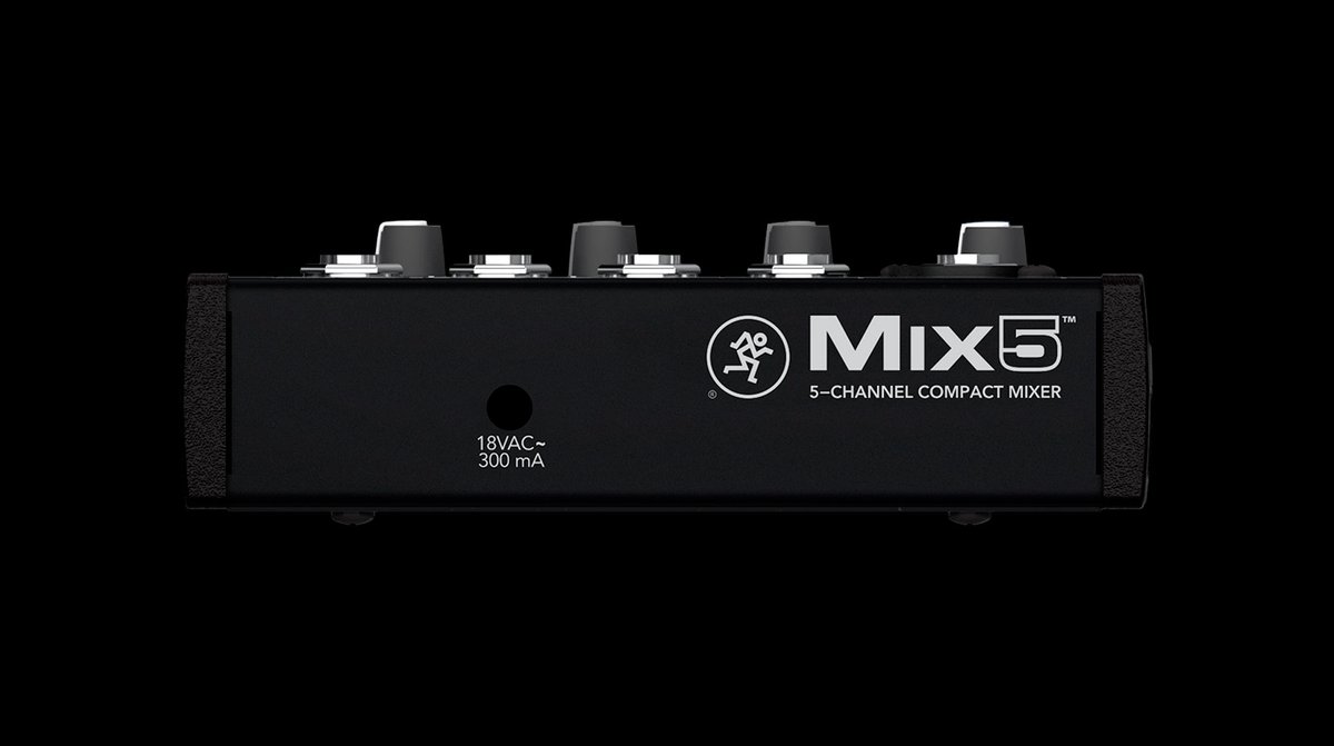Mackie Mix5 5-Channel Compact Mixer - view 5