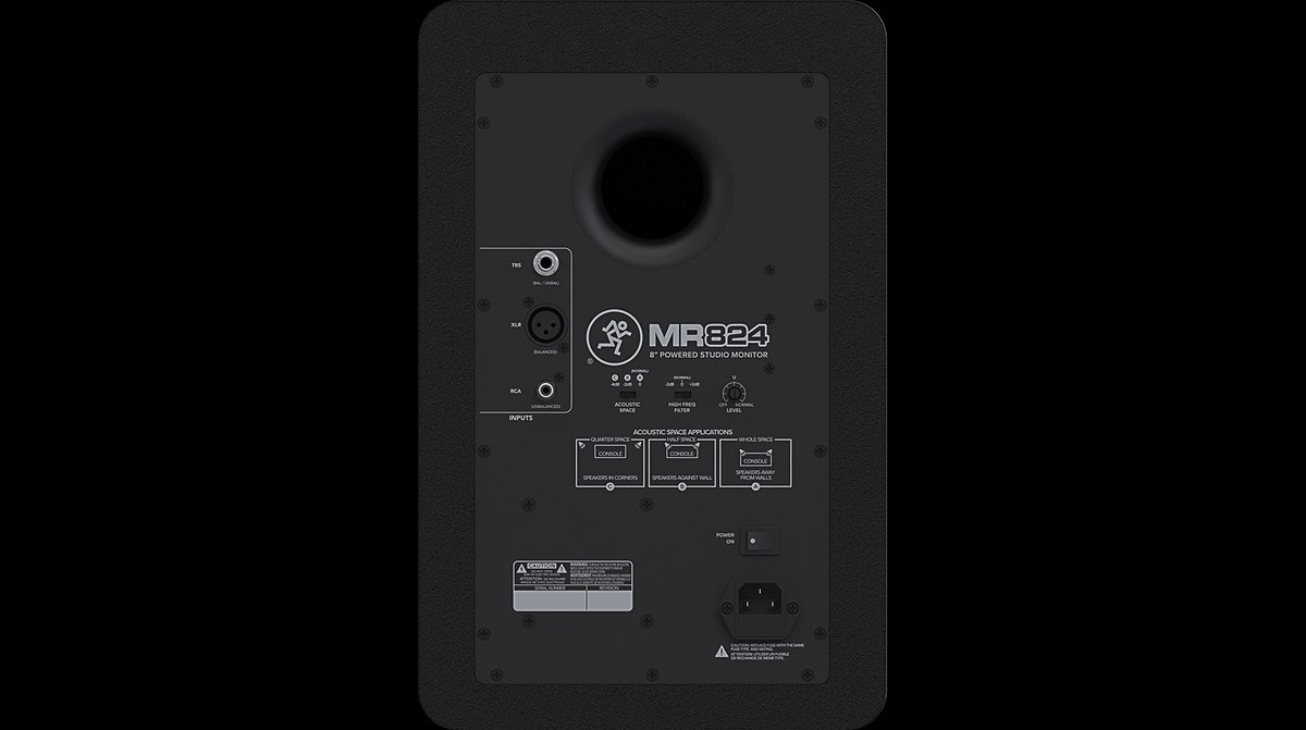 Mackie MR824 8-inch Powered Studio Monitor - view 5