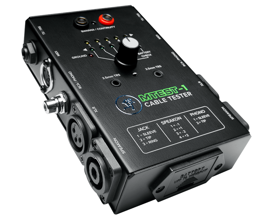 Mackie MTEST-1 Cable Tester product image