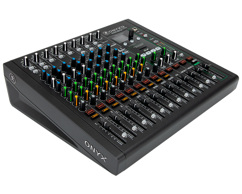 Mackie Onyx12 12-Channel Analog Mixer with Multitrack USB - view 2
