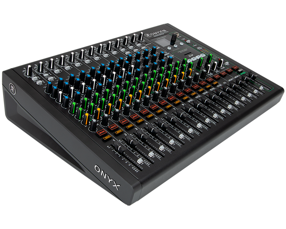 Mackie Onyx16 16-Channel Analog Mixer with Multitrack USB - view 2