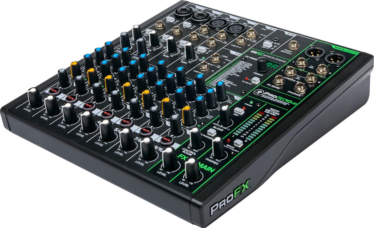 Mackie ProFX10v3 10-Channel Analog Mixer with USB product image