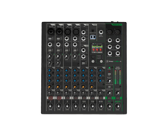 Mackie ProFX10v3+ 10-Channel Analog Mixer with Bluetooth and USB - view 2
