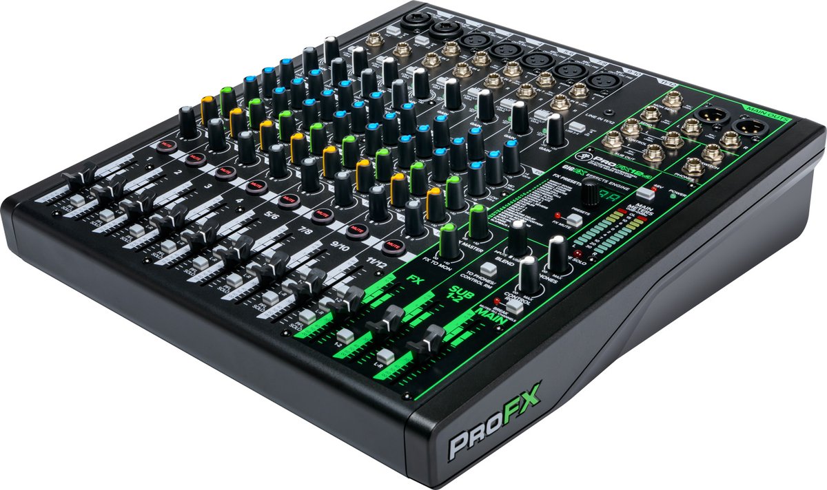 Mackie ProFX12v3 12-Channel Analog Mixer with USB product image
