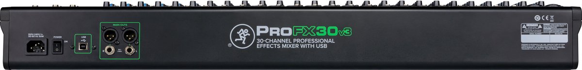 Mackie ProFX30v3 30-Channel Analog Mixer with USB - view 5