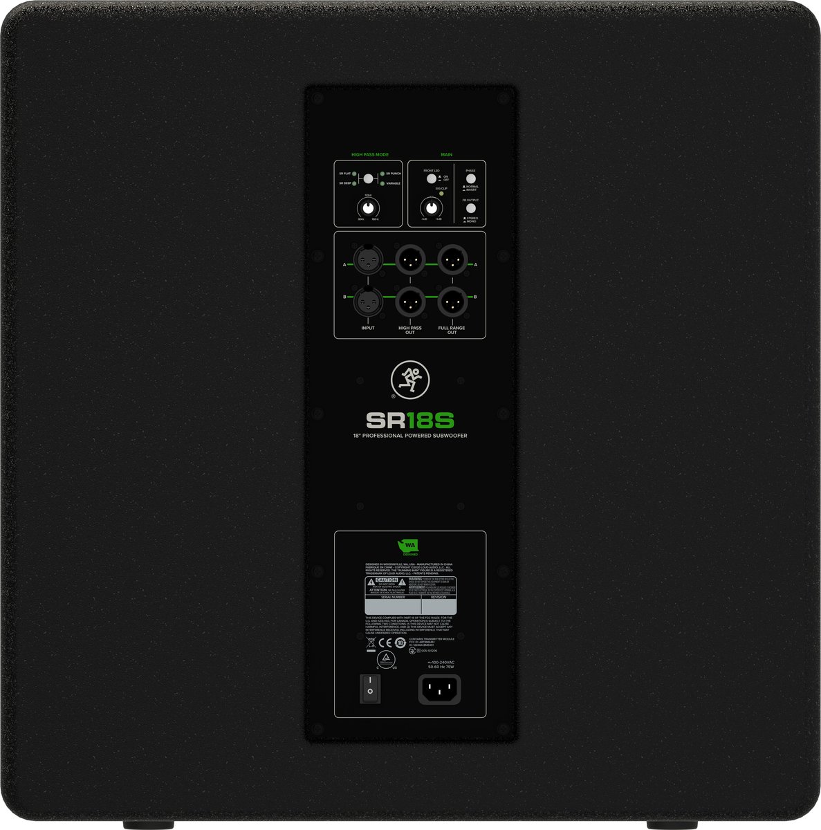 Mackie SR18S 18-Inch 1600W Powered Subwoofer - view 4