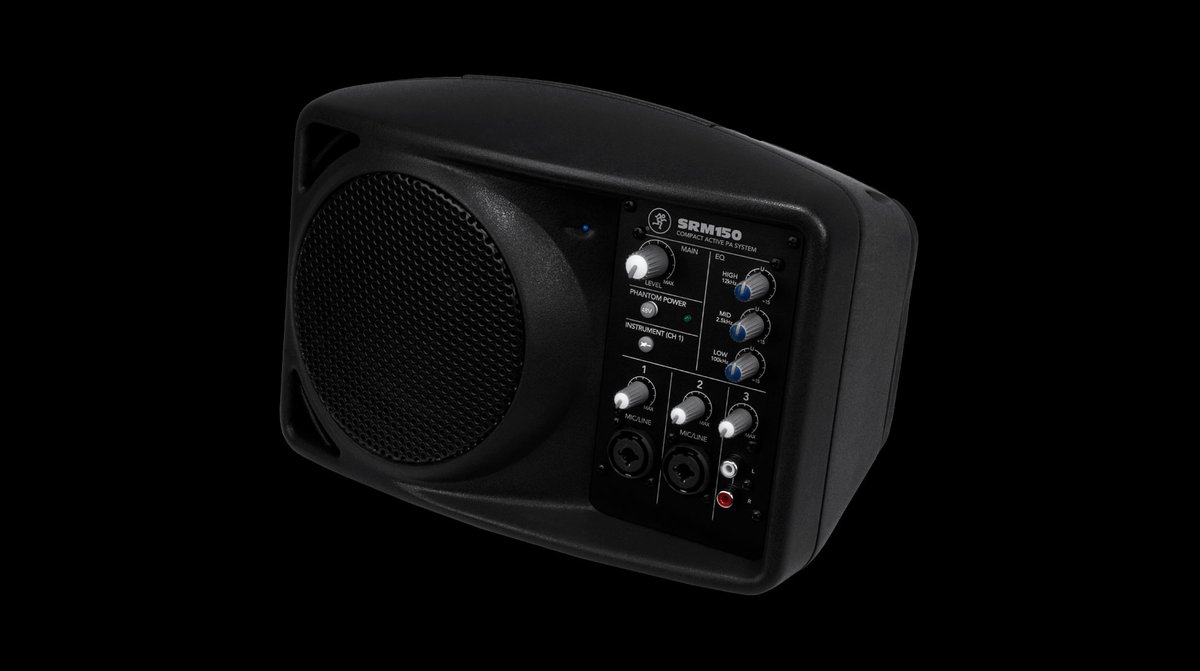 Mackie SRM150 Compact Powered PA Speaker - view 2