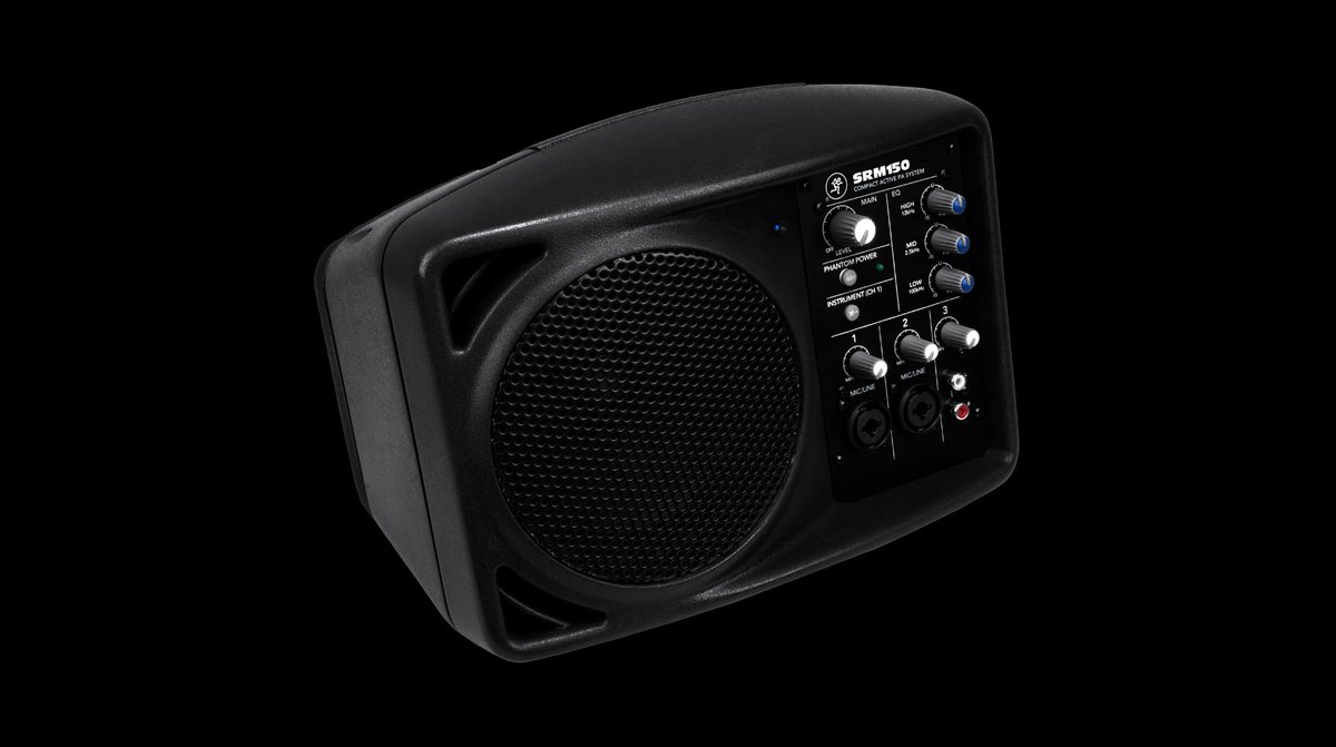 Mackie SRM150 Compact Powered PA Speaker - view 3