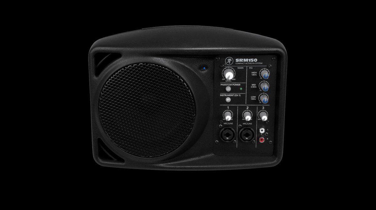Mackie SRM150 Compact Powered PA Speaker - view 4