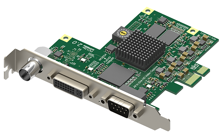 Magewell Pro Capture AIO All-In-One PCIe Capture Card (11020)