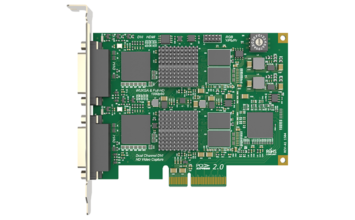 Magewell Pro Capture Dual DVI Two-Channel PCIe Capture Card (11070) - view 3