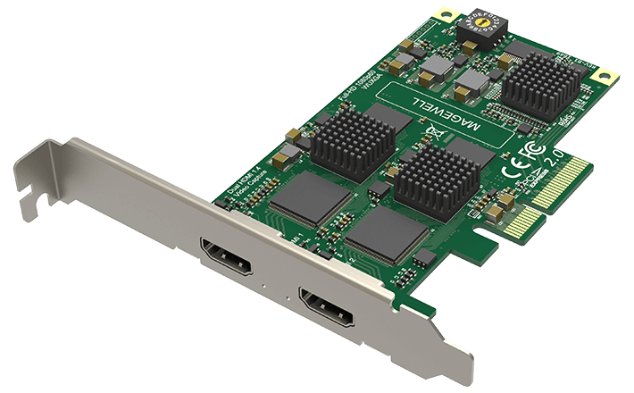 Magewell Pro Capture Dual HDMI Two-Channel PCIe Capture Card (11080)