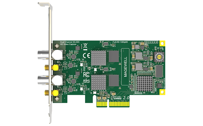 Magewell Pro Capture Dual SDI Two-Channel PCIe Capture Card (11060) - view 2
