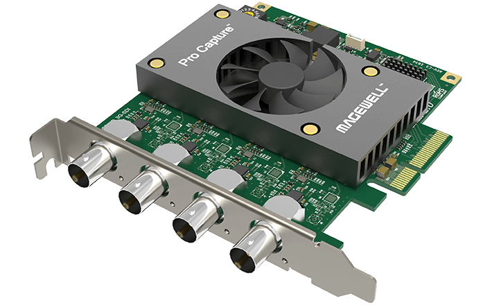 Magewell Pro Capture Quad SDI Four-Channel PCIe Capture Card (11090)