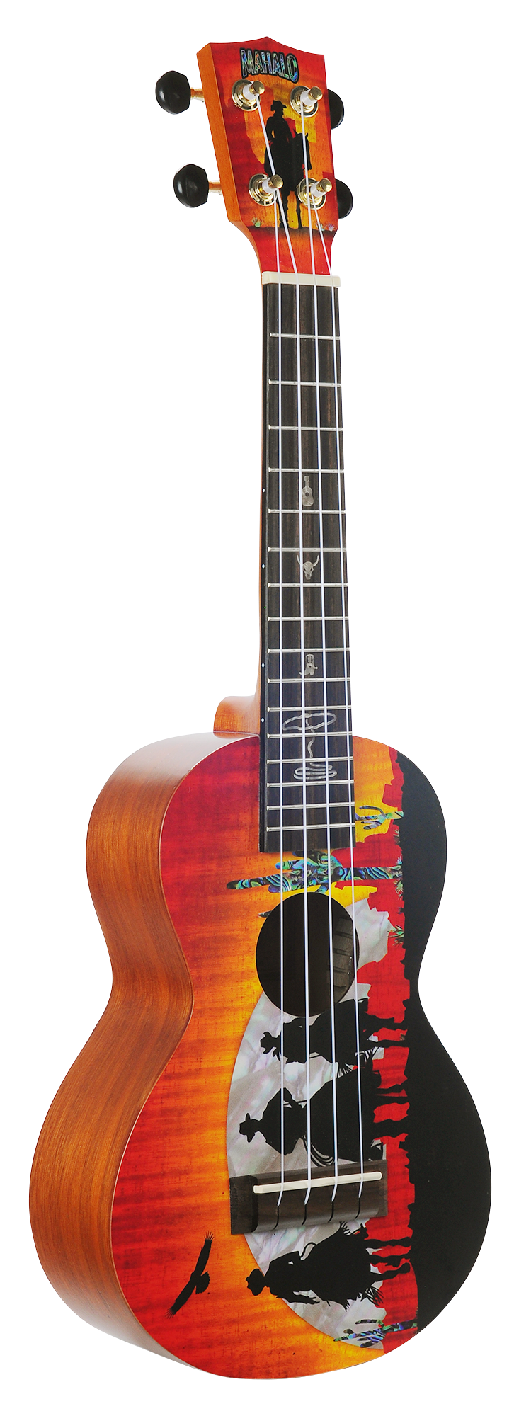 Mahalo Artist Elite Series Graphics Ukulele - view 2