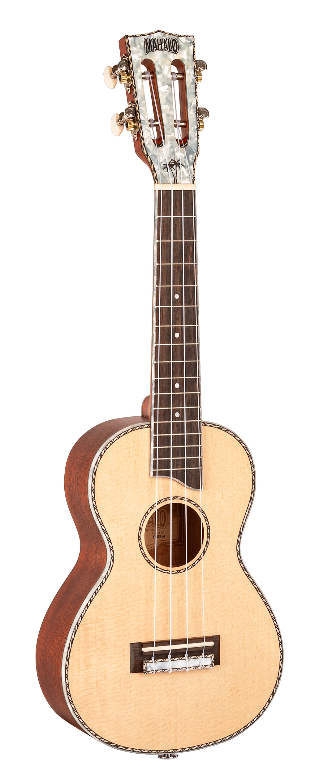 Mahalo Pearl Series Concert Ukulele - view 2