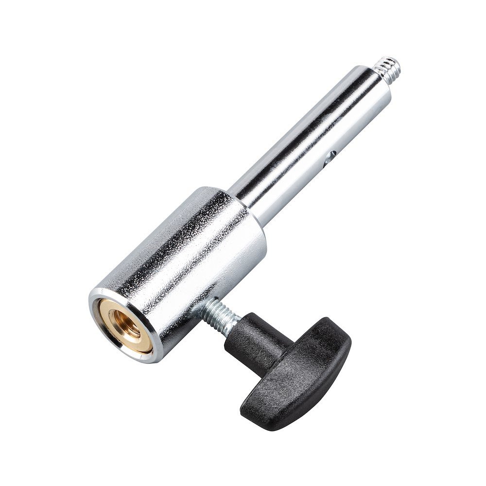 Manfrotto Broncolor Adapter, Converts 5/8"Female-3/8" Tip with 12mm Shaft - view 3
