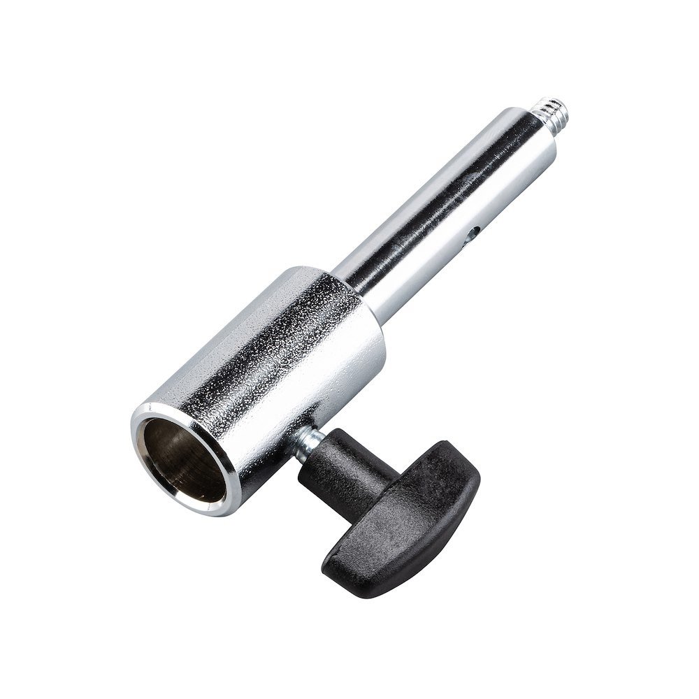 Manfrotto Broncolor Adapter, Converts 5/8"Female-3/8" Tip with 12mm Shaft - view 4