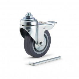 Manfrotto Wheel Set of 3 (75mm) with Brakes & M10 Attachment product image