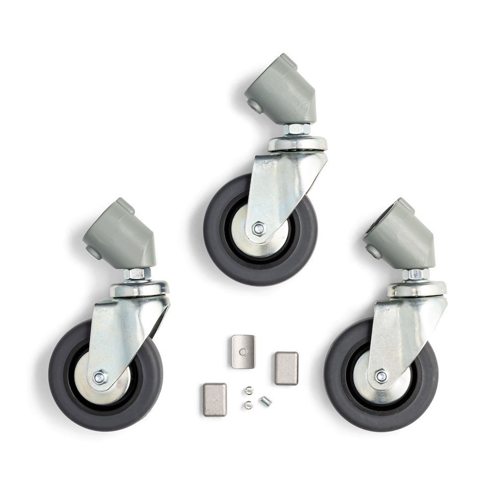 Manfrotto Caster Set of 3 (80mm) without Brakes for All 22mm Leg Diameters - view 2