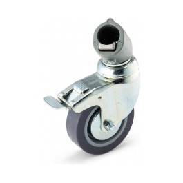 Manfrotto Caster Set of 3 (75mm) with Brakes for All 22mm Leg Diameters product image
