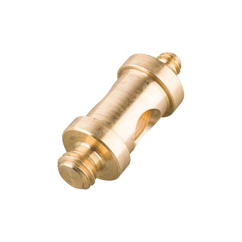 Manfrotto Male Spigot for 026, 1/4"-20M and 3/8"M, 26mm Long Adapter - view 2