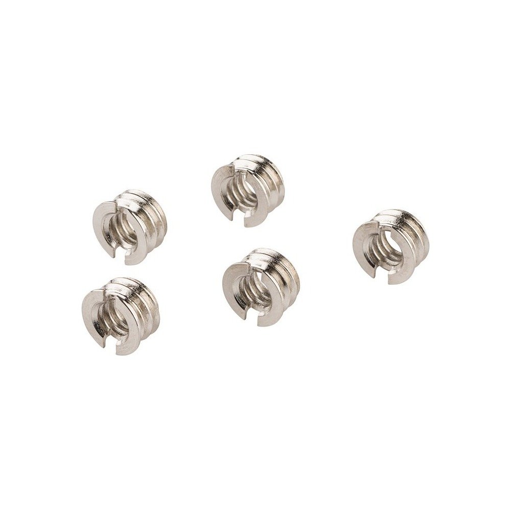 Manfrotto Set of 5 Reducing Bushings. 3/8" - 1/4"-20 - view 2
