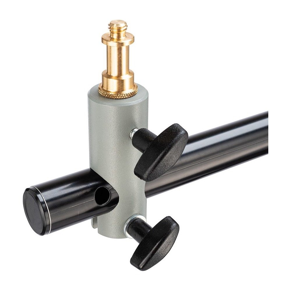 Manfrotto Black Aluminum Triple Microphone Support - view 2