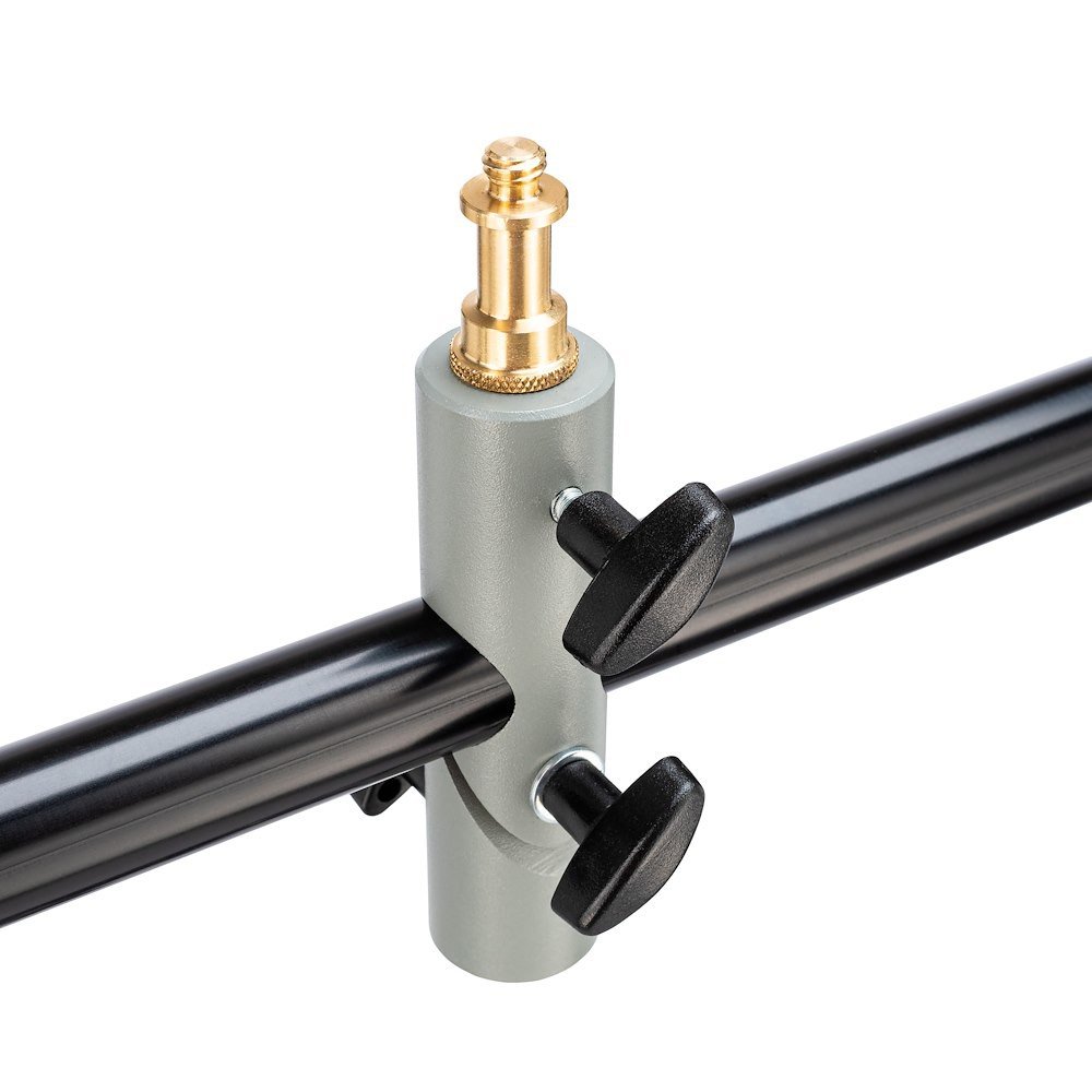 Manfrotto Black Aluminum Triple Microphone Support - view 3