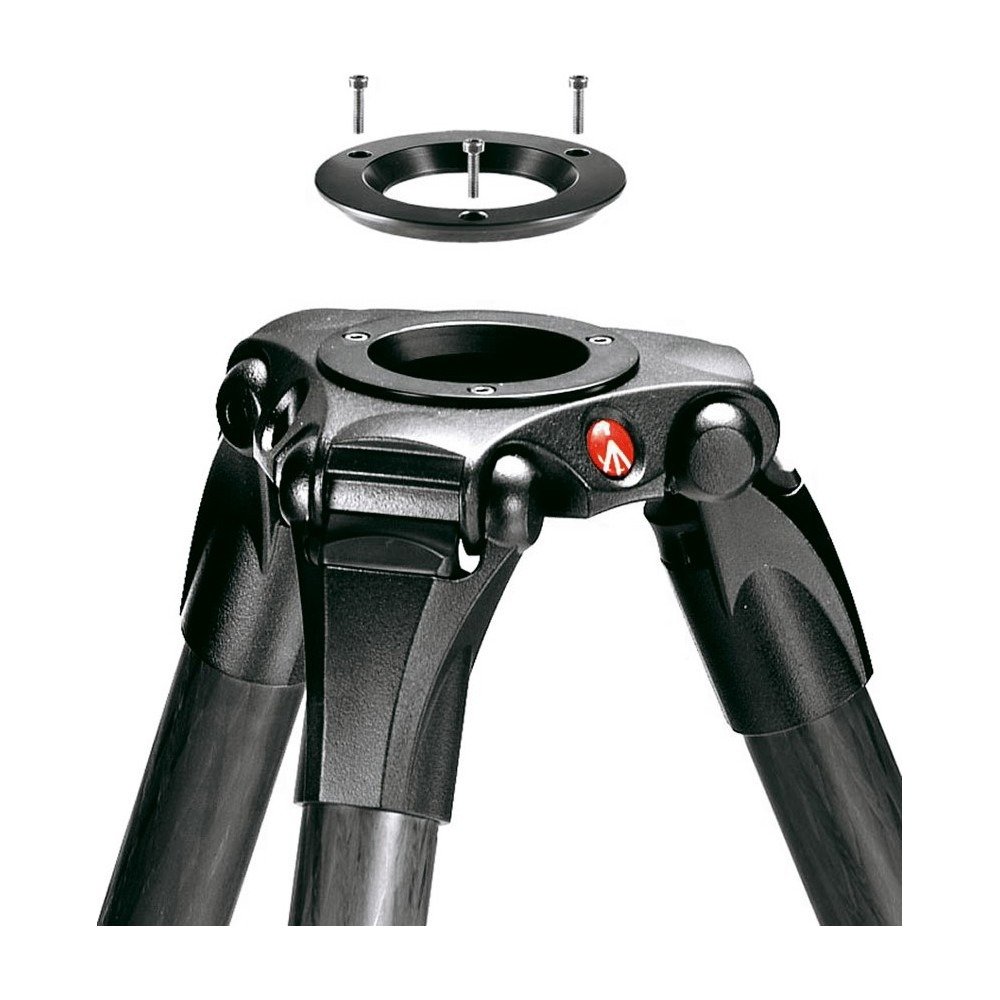 Manfrotto 536 MPRO Carbon Fiber 3-Stage Video Tripod - view 2
