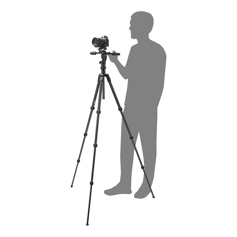 Manfrotto Befree GT Pro 3-Way Carbon Fiber Travel Tripod - view 6