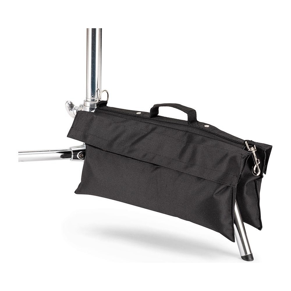 Manfrotto 22 lb. Black Sand Bag Empty with Attachment Hook & Ring - view 3