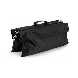 Manfrotto 22 lb. Black Sand Bag Empty with Attachment Hook & Ring