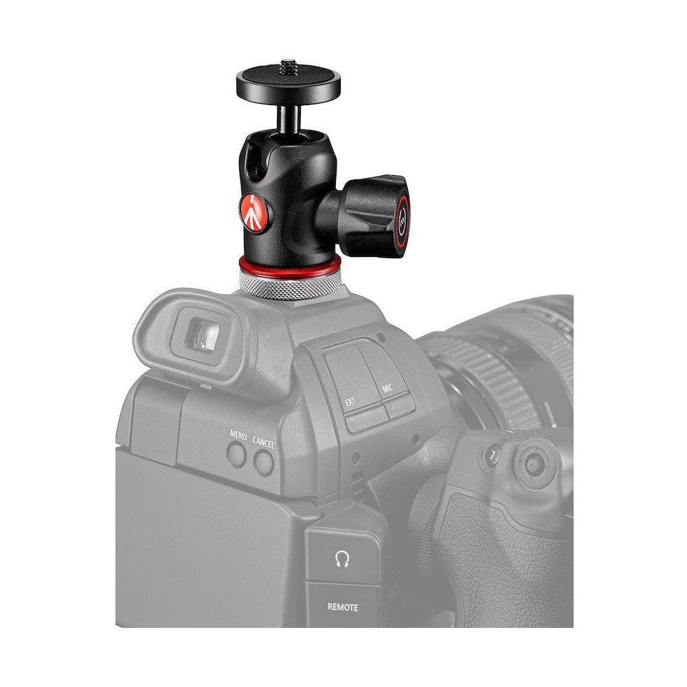 Manfrotto 492 Centre Ball Head with Cold shoe mount - view 2