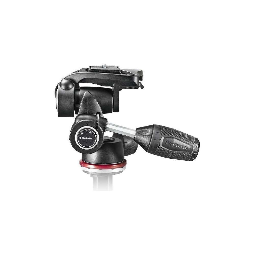 Manfrotto 3 Way head with RC2 in Adapto with retractable levers - view 2