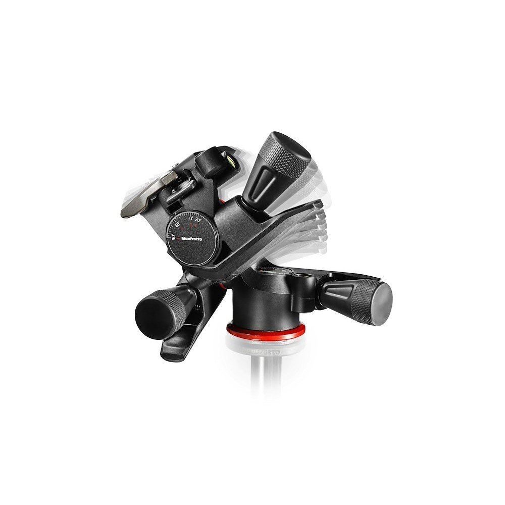 Manfrotto XPRO Geared Three-way pan/tilt tripod head - view 2