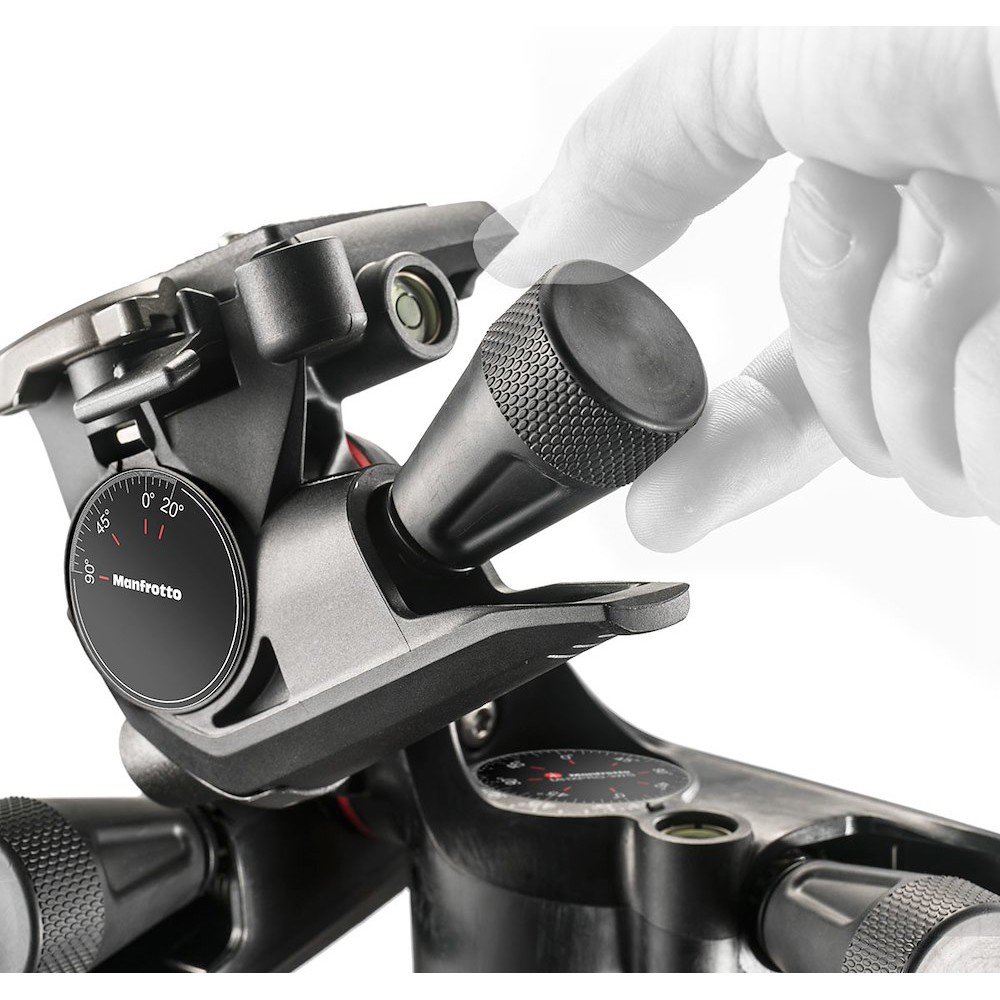 Manfrotto XPRO Geared Three-way pan/tilt tripod head - view 5